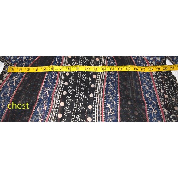 Free People Boho Blouse size Medium - Picture 9 of 9